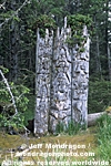 Triple Mortuary Totem Pole photos